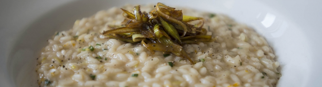 Risotto porri & lime